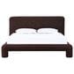 37B Anansi Mocoa Eastern King Upholstered Platform Bedframe in Mongoose, , large