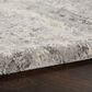 Nourison Rustic Textures Grey and Beige 6" x 9" Area Rug, , large