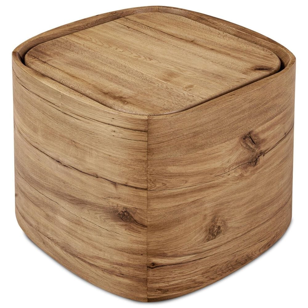 Four Hands Leandro End Table in Natural, , large