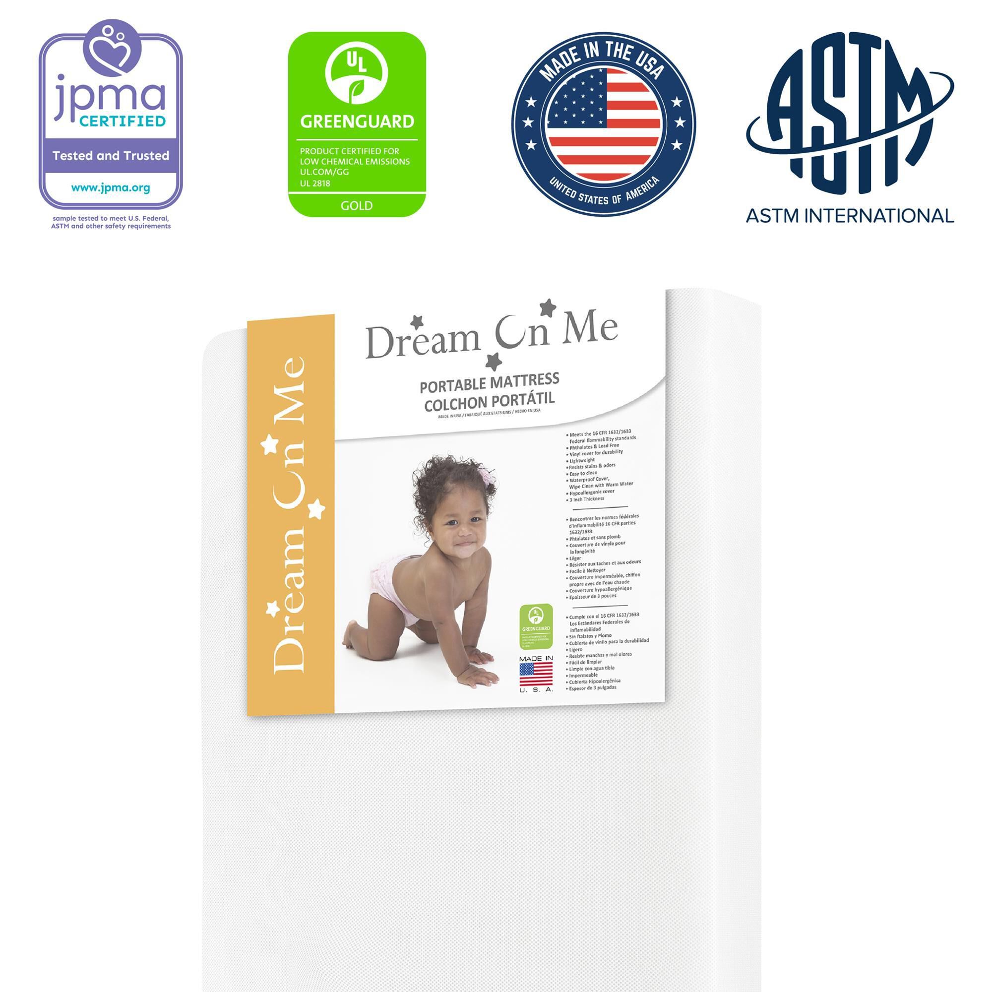 Portable crib mattress new arrivals