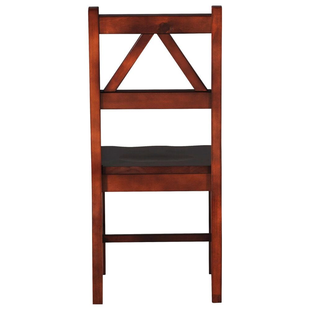 Linon Home Decor Titian Desk Office Chair in Antique Tobacco, , large