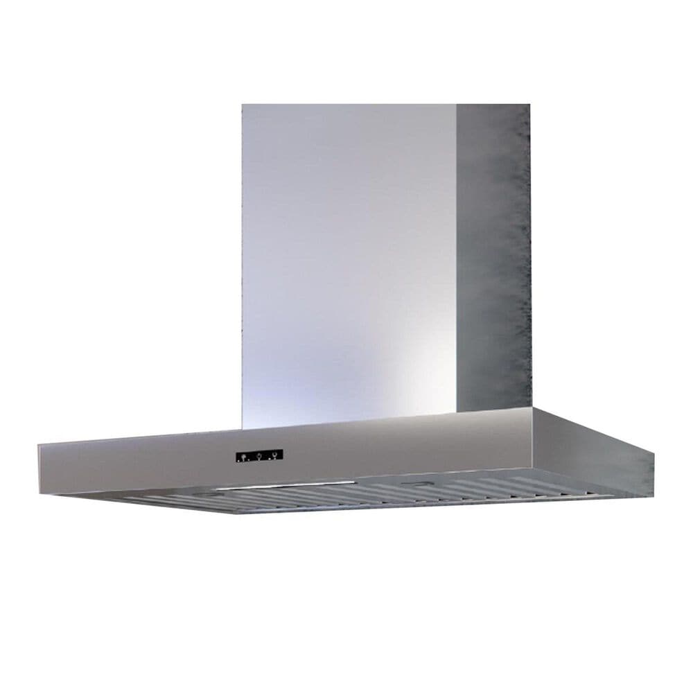 Berkshire Hoods Custom Hood Series 30 Inch T-box Wall Hood in Stainless Steel, , large