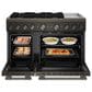 KitchenAid 6.3 Cu. Ft. Commercial-Style Dual Fuel Range in Black Ore, , large
