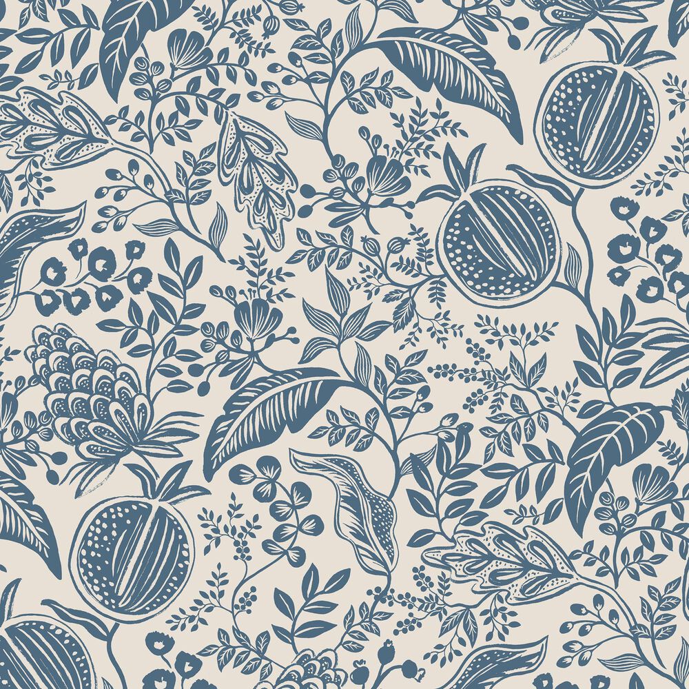Rifle Paper Co Crafted by Cloth and Company Elly Queen Headboard in Peonies Emerald, , large