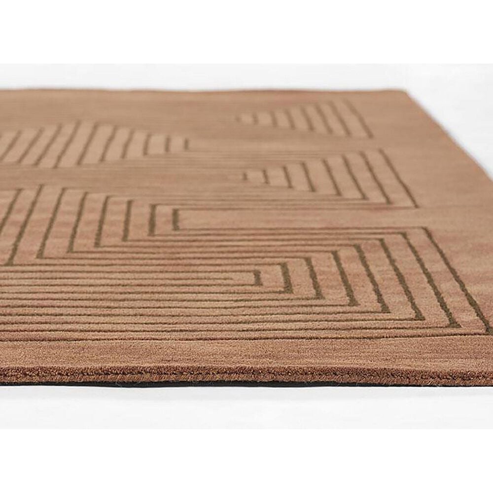 Momeni Simba 8&#39; x 10&#39; Copper Area Rug, , large
