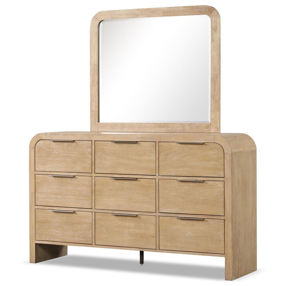Furniture of America Hayes 9-Drawer Dresser in Natural, , large