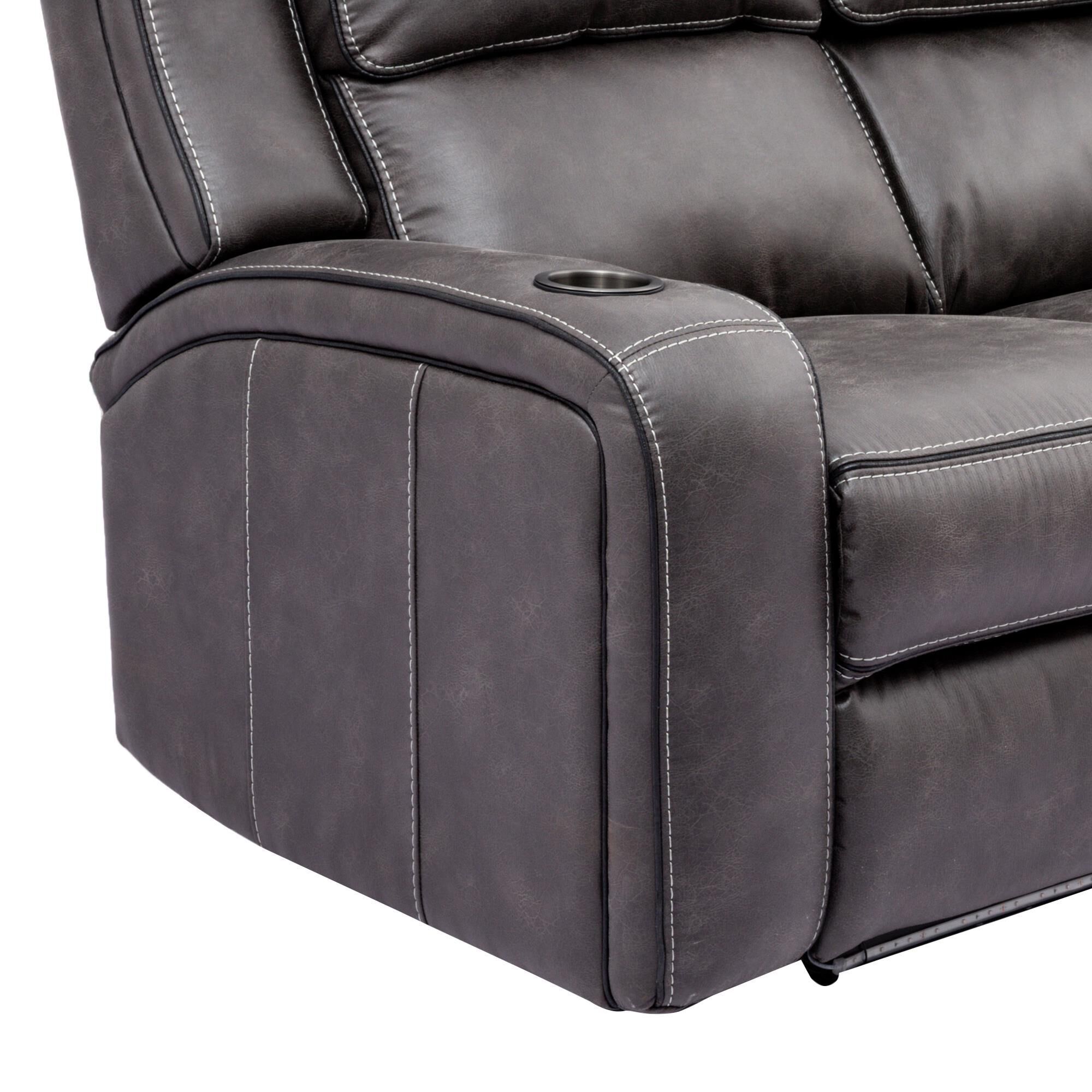 Oxford Furniture 3-Piece Power Reclining Living Room Set in in