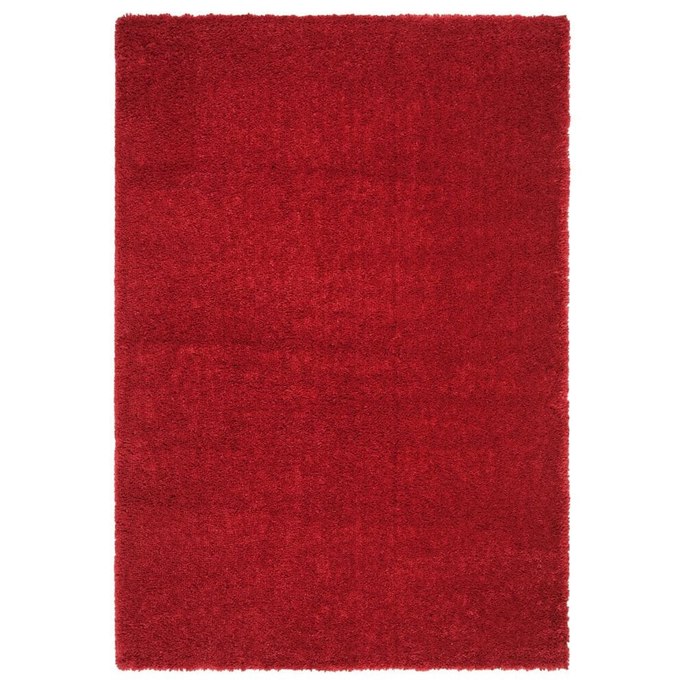 Safavieh August Shag AUG900Q 8" x 10" Red Area Rug, , large