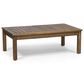 Hearth and Haven Laurel 2-Piece Patio Conversation Set with Gray Cushion in Teak, , large