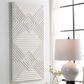 Uttermost Nexus 48" x 24" Wall Decor in White Washed, , large