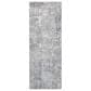Surya Dresden DRE-2319 Medium Gray, Gray, White, Light Slate, Mustard and Rust 2"7" x 7"3" Runner, , large