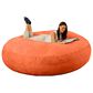 Jaxx 6" Cocoon Large Bean Bag Chair in Mandarin, , large
