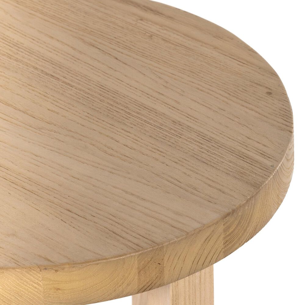 Four Hands Liad End Table in Natural Nettlewood, , large