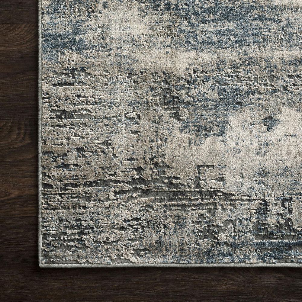 Loloi Cascade CAS-05 7&#39;10&quot; x 10&#39;10&quot; Ocean and Grey Area Rug, , large
