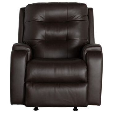 Flexsteel Arlo Power Rocking Recliner with Headrest and Lumbar in Olive Brown, , large