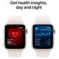 Apple Watch SE GPS + Cellular 40mm Starlight Aluminum Case with Starlight Sport Band - M/L, , large