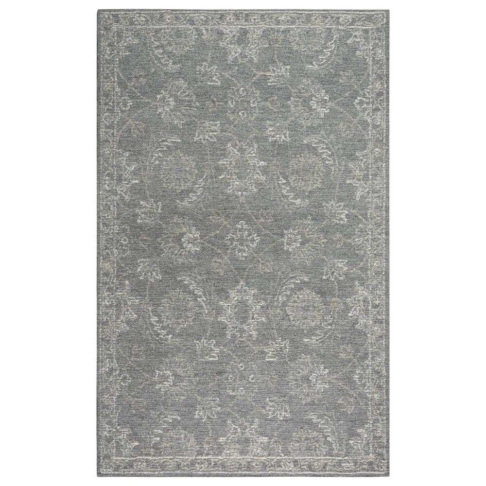 RIZZY Harmony HMY978 5" x 7"6" Gray Area Rug, , large