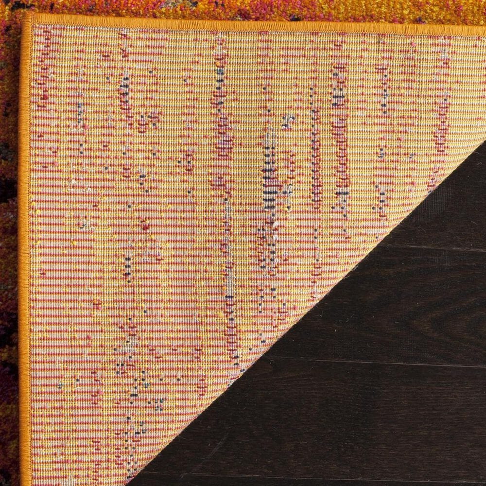 Safavieh Monaco MNC209H-3 3&#39; x 5&#39; Orange/Multi Area Rug, , large