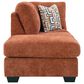 Ashley Aviemore 2-Piece Sectional with Left-Facing Chaise in Spice, , large