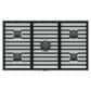 Wolf Appliances 36" Contemporary Gas Cooktop in Stainless Steel, , large