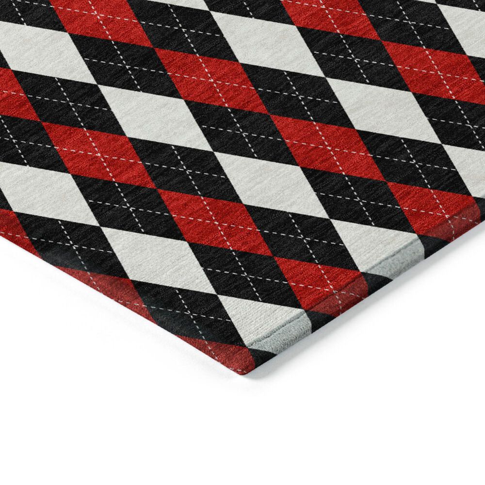 Dalyn Rug Company Wonderland WN20 2&#39;6&quot; x 3&#39;10&quot; Black Indoor/Outdoor Area Rug, , large