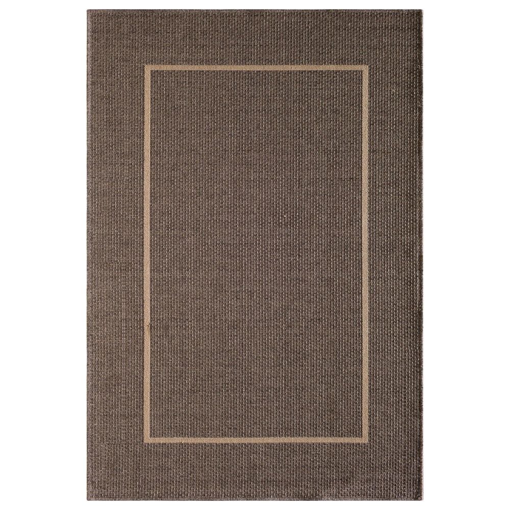Central Oriental Santorini Long Floats 7"10" x 9"10" Pebble and Natural Area Rug, , large