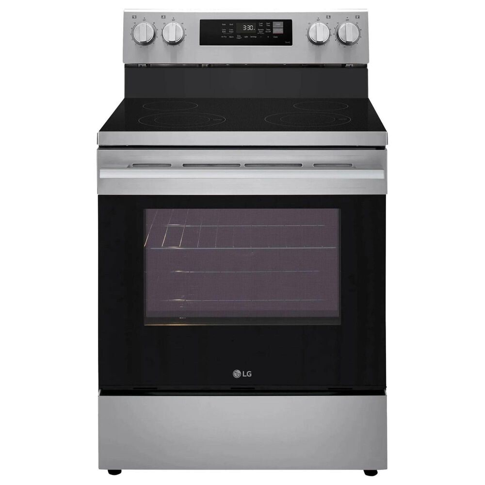 LG 6.3 Cu. Ft. Smart Electric Range in Stainless Steel, , large