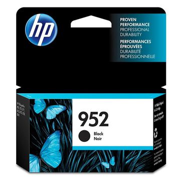 HP 952 Black Original Ink Cartridge, , large