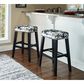Linden Boulevard Wyatt Bar Stool in Black, , large