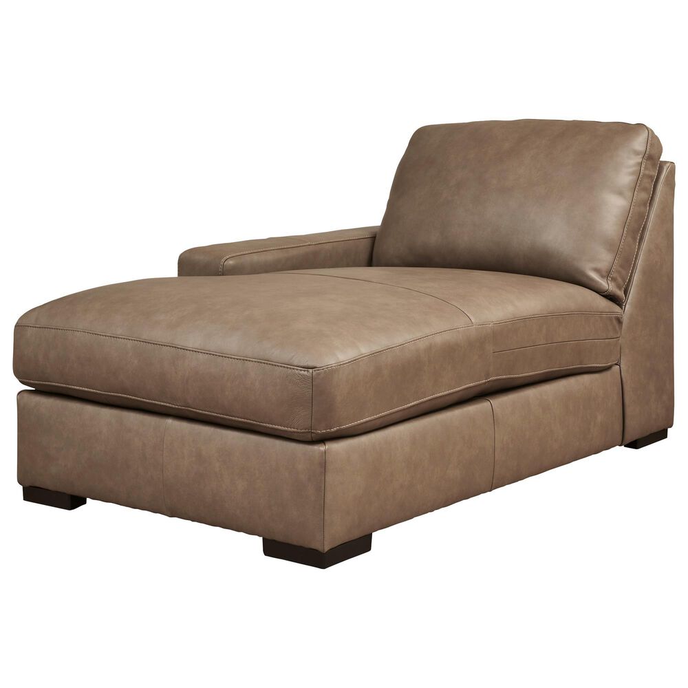 Ashley Veronella 5-Piece Stationary Left Arm Facing Sectional with Chaise in Sahara, , large