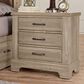 Viceray Collections Cool Rustic 4-Piece King Plank Bedroom Set with Storage in Clear Maple, , large