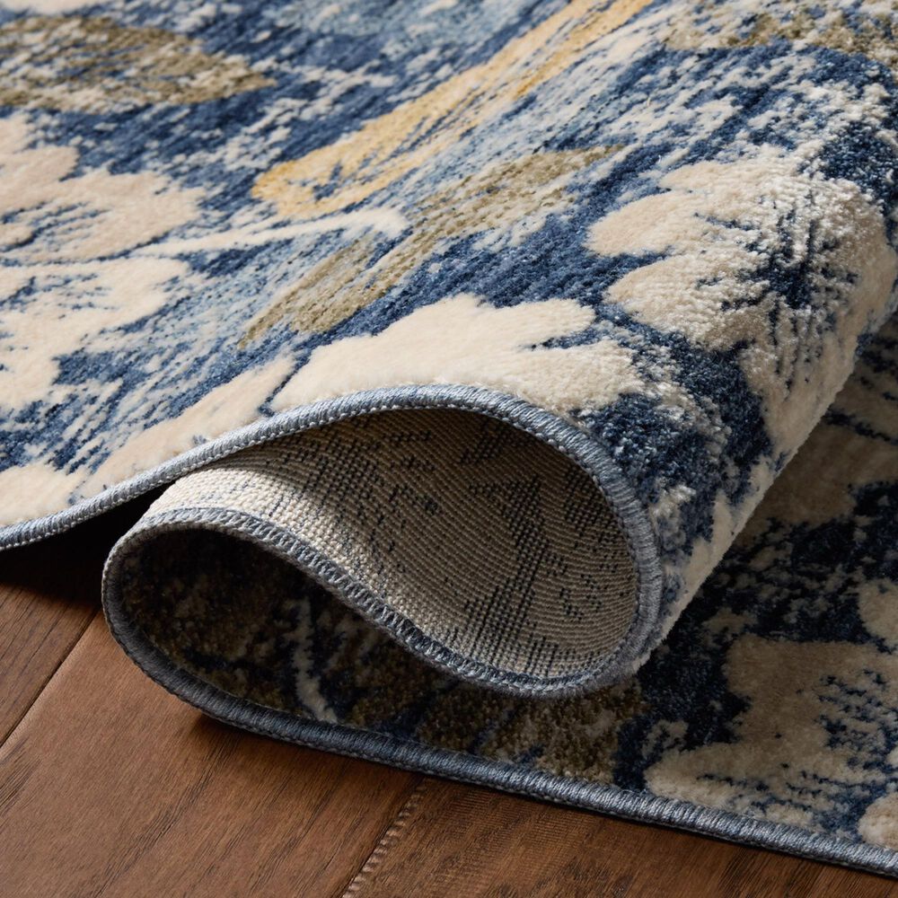 Loloi Eileen Denim and Natural 2&#39; x 3&#39; Area Rug, , large