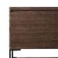James Martin Vanities Mantova 31.5" Single Vanity Cabinet in Mid-Century Walnut and Champagne Brass, , large