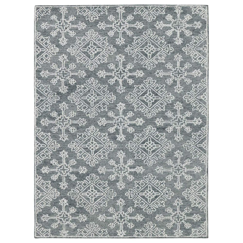Amer Rugs Boston 5" x 7"6" Graphite Area Rug, , large