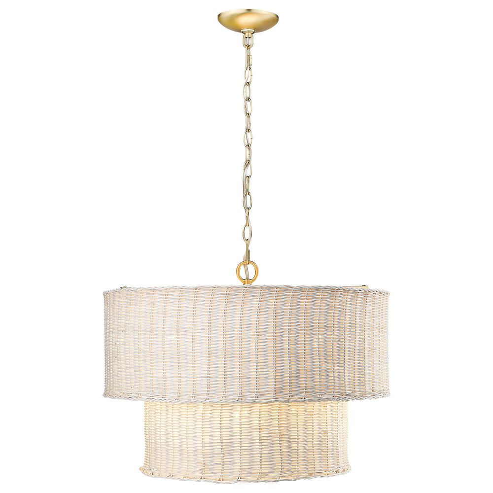 Golden Lighting Erma 6-Light Chandelier in Brushed Champagne Bronze, , large