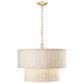 Golden Lighting Erma 6-Light Chandelier in Brushed Champagne Bronze, , large