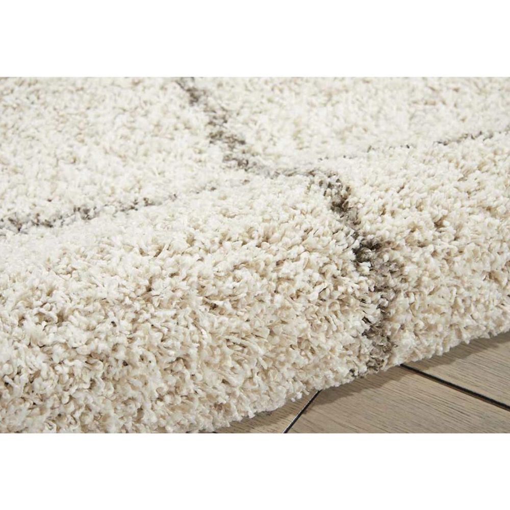 Nourison Brisbane BRI03 8&#39;2&quot; x 10&#39; Cream Area Rug, , large