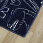 Balta Rugs Parker Dinosaur 3"11" x 5"7" Navy Kids Area Rug, , large