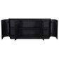 Moe"s Home Collection Povera 4-Door Sideboard in Black, , large
