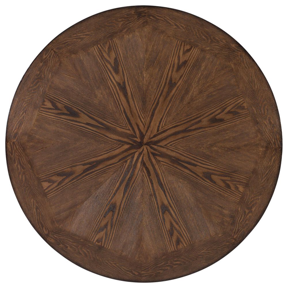 Linon Home Decor Franklin Side Table in Umber Brown and Black, , large