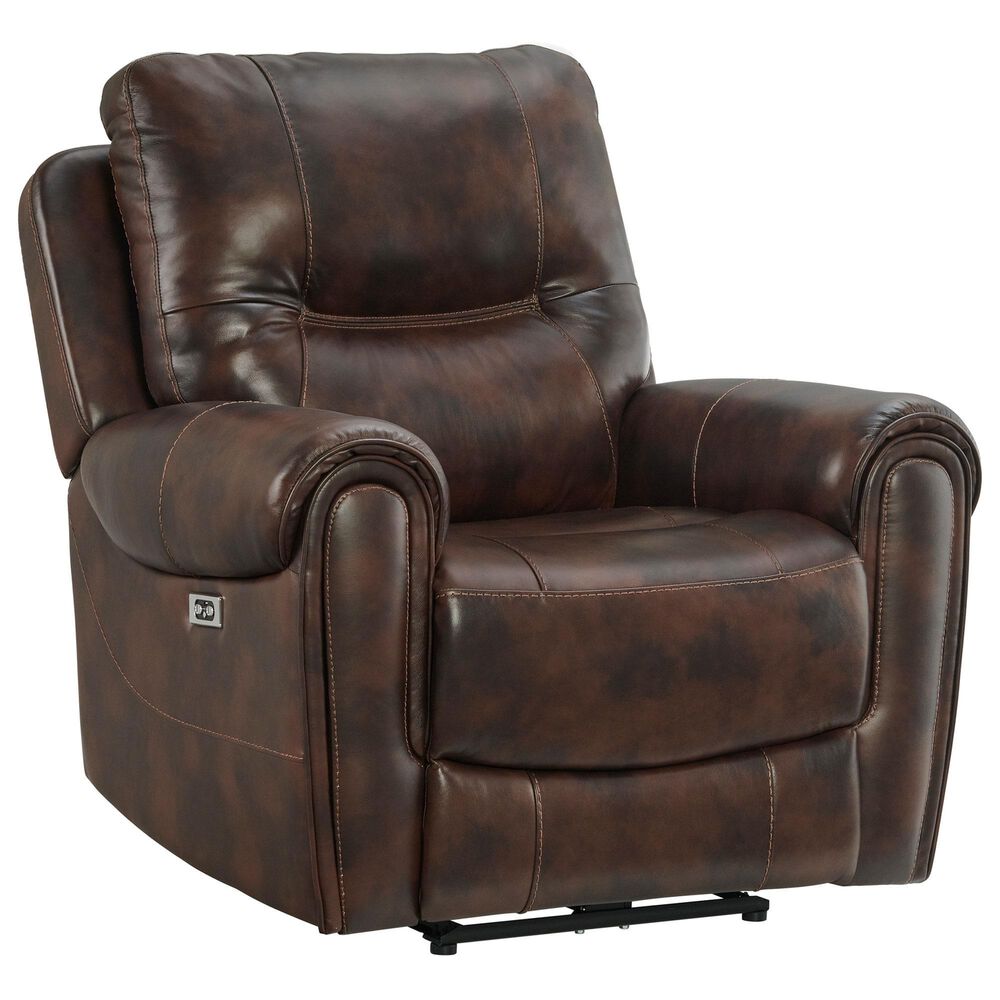 Accentric Approach Gardiner Power Recliner in Walnut, , large