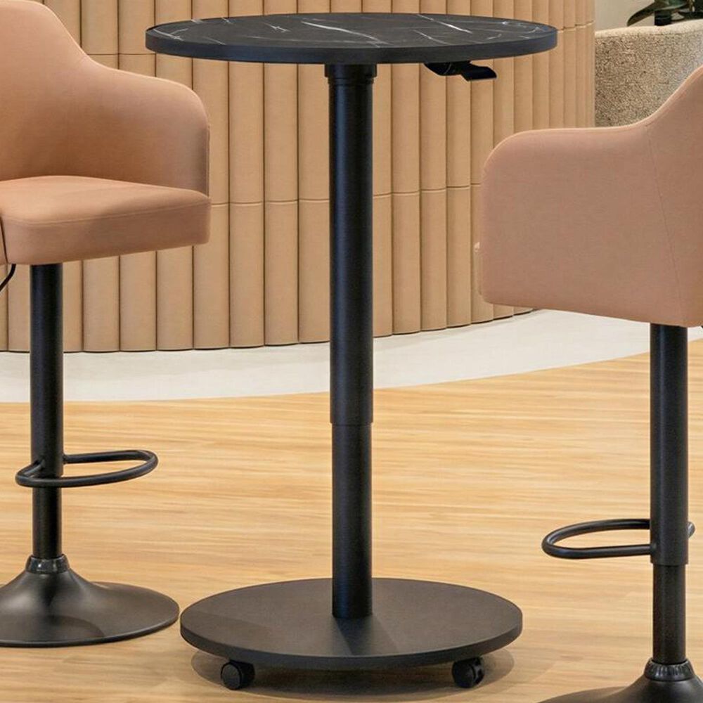 Zuo Modern Mule Adjustable Bar Table in Black, , large