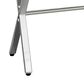 Monarch Specialties 24" Accent Table in Grey Cement and Chrome, , large