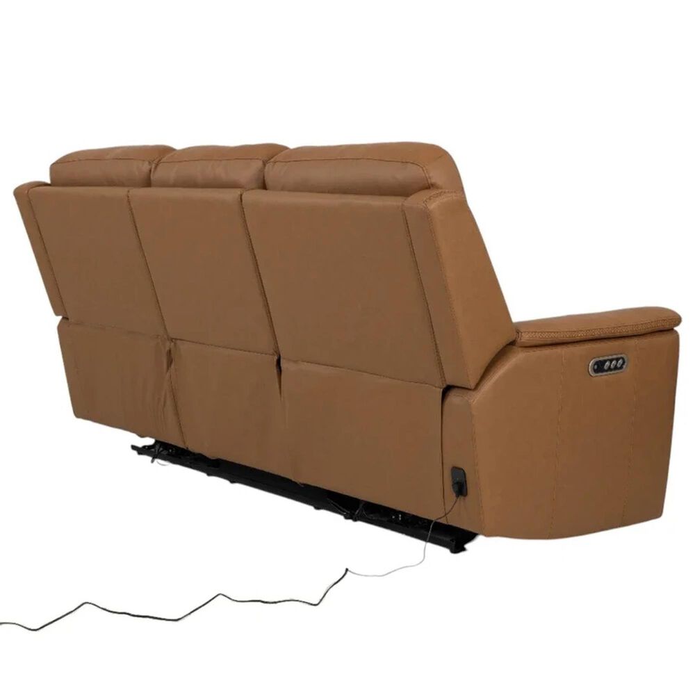 Mayberry Hill Mustang Power Reclining Sofa in Aline Butternut, , large
