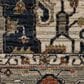 Oriental Weavers Eliana Brown and Blue 7"10" x 10"10" Area Rug, , large