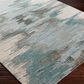 Surya Montclair 4" x 6" Teal, Sage, Light Beige, Charcoal, Blue and Light Gray Area Rug, , large