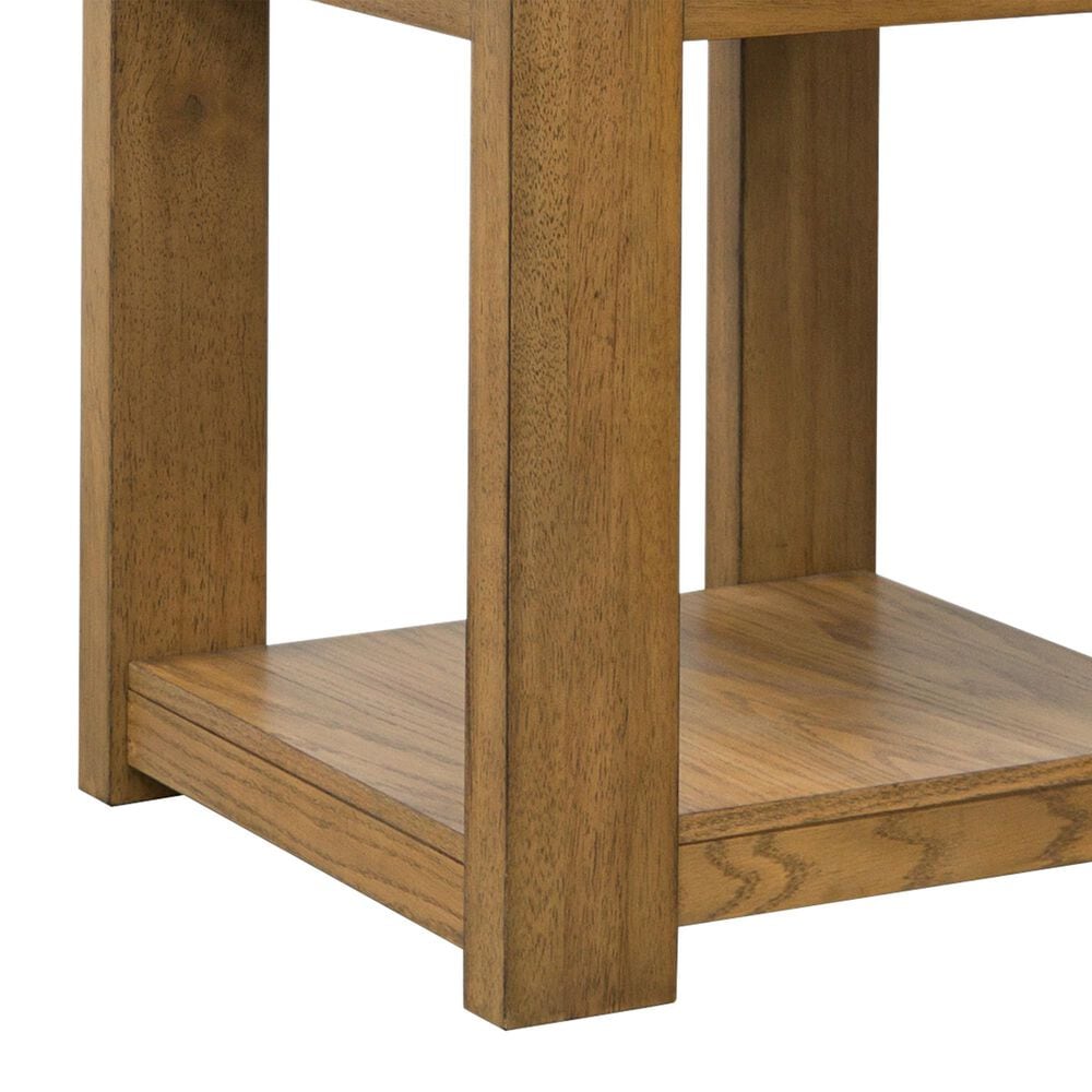 Ashley Quentina End Table in Natural and Black, , large