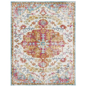 Surya Harput HAP-1067 7"10" x 10"3" Beige, Saffron and Gray Area Rug, , large