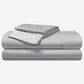 Bedgear Hyper-Cotton 4-Piece Split Head Queen Sheet Set in Light Grey, , large
