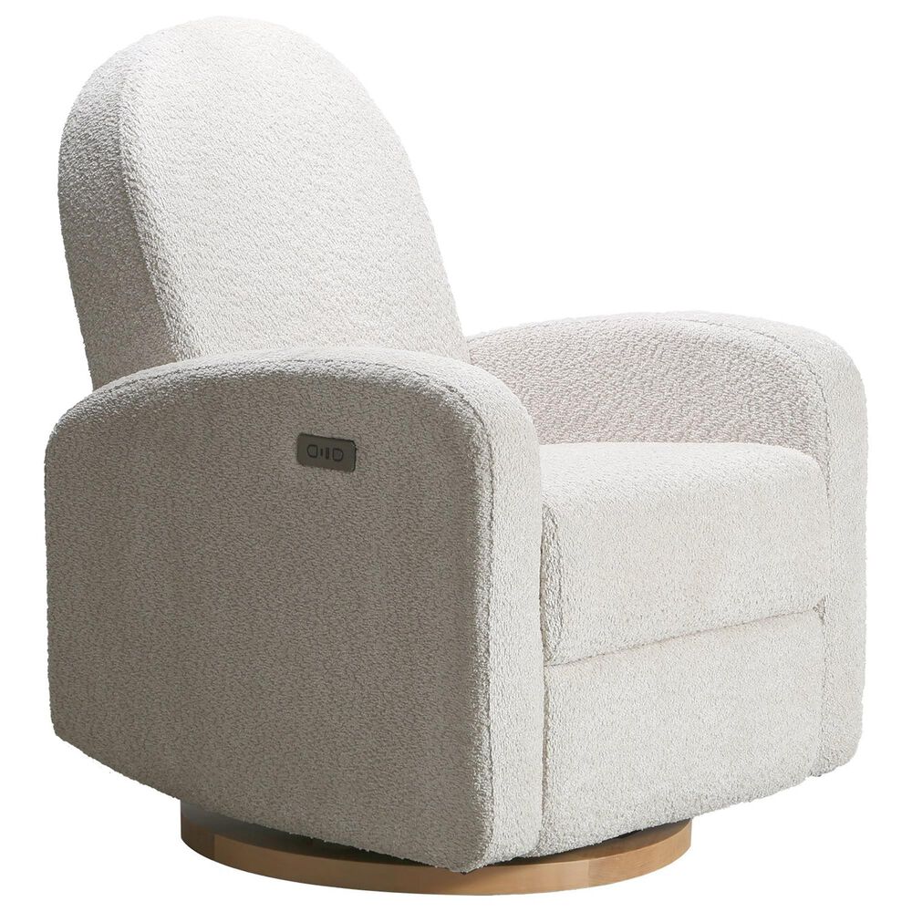 Appleseed Bea Power Swivel Glider Recliner in Greige, , large